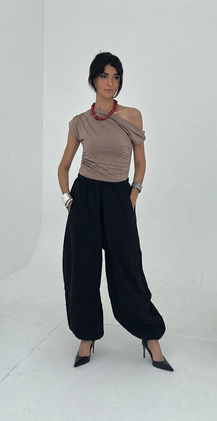 High-Waist Balloon Pants