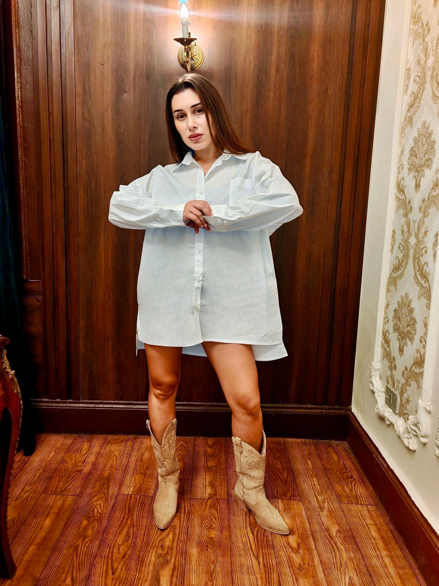 White Oversized Shirt