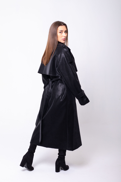 Signature Leather Coat