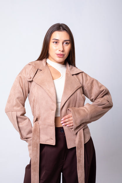 Elegant Suede Jacket