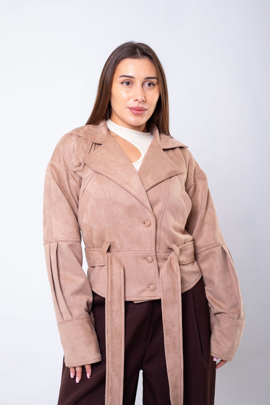 Elegant Suede Jacket