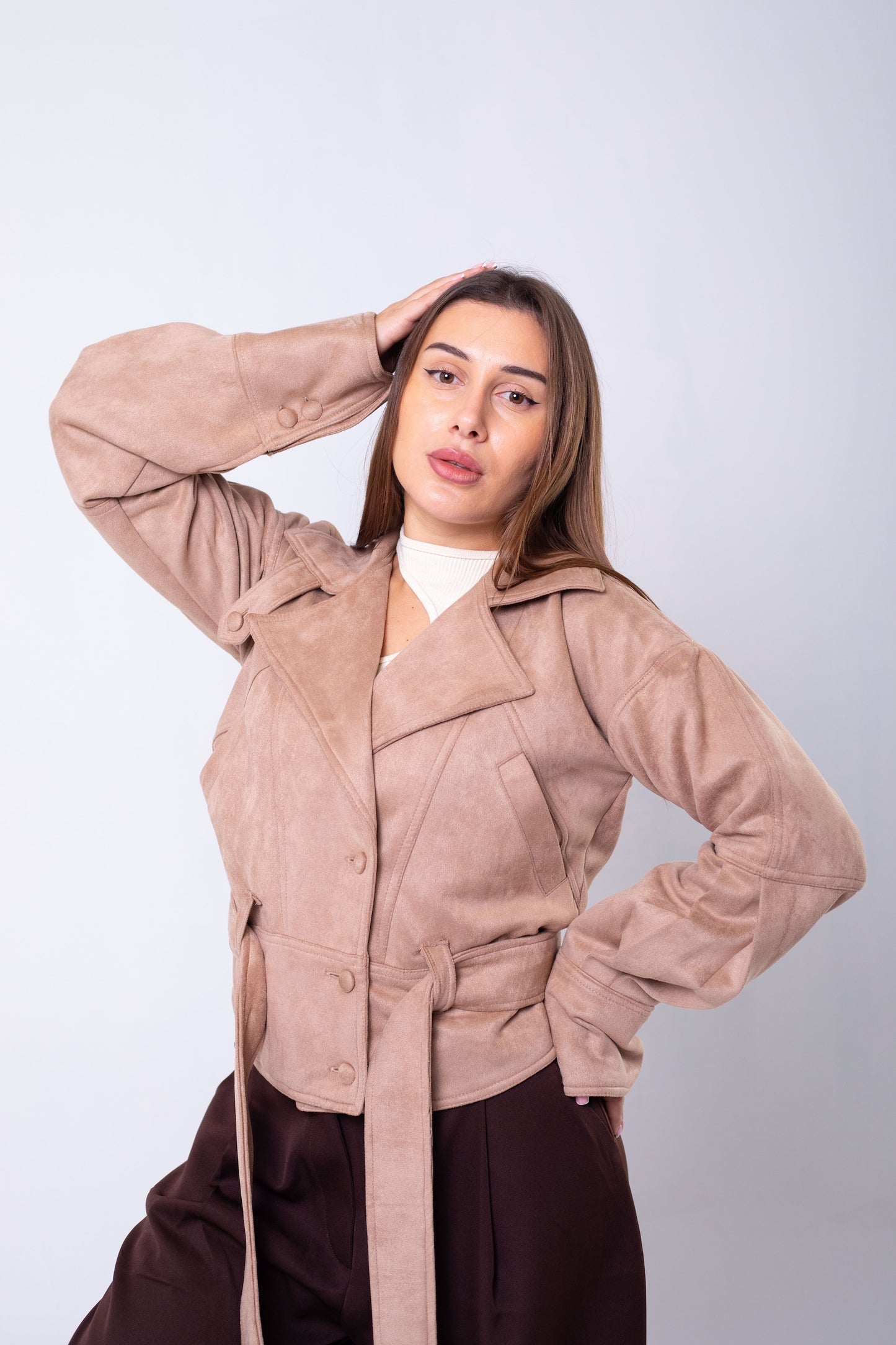 Elegant Suede Jacket