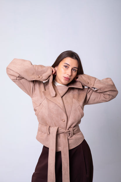 Elegant Suede Jacket