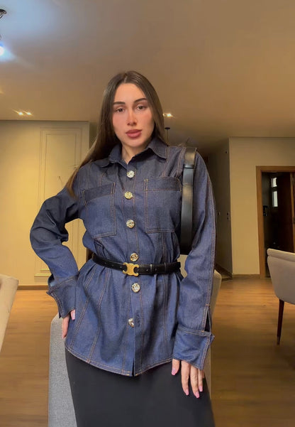 Midnight Denim Shirt